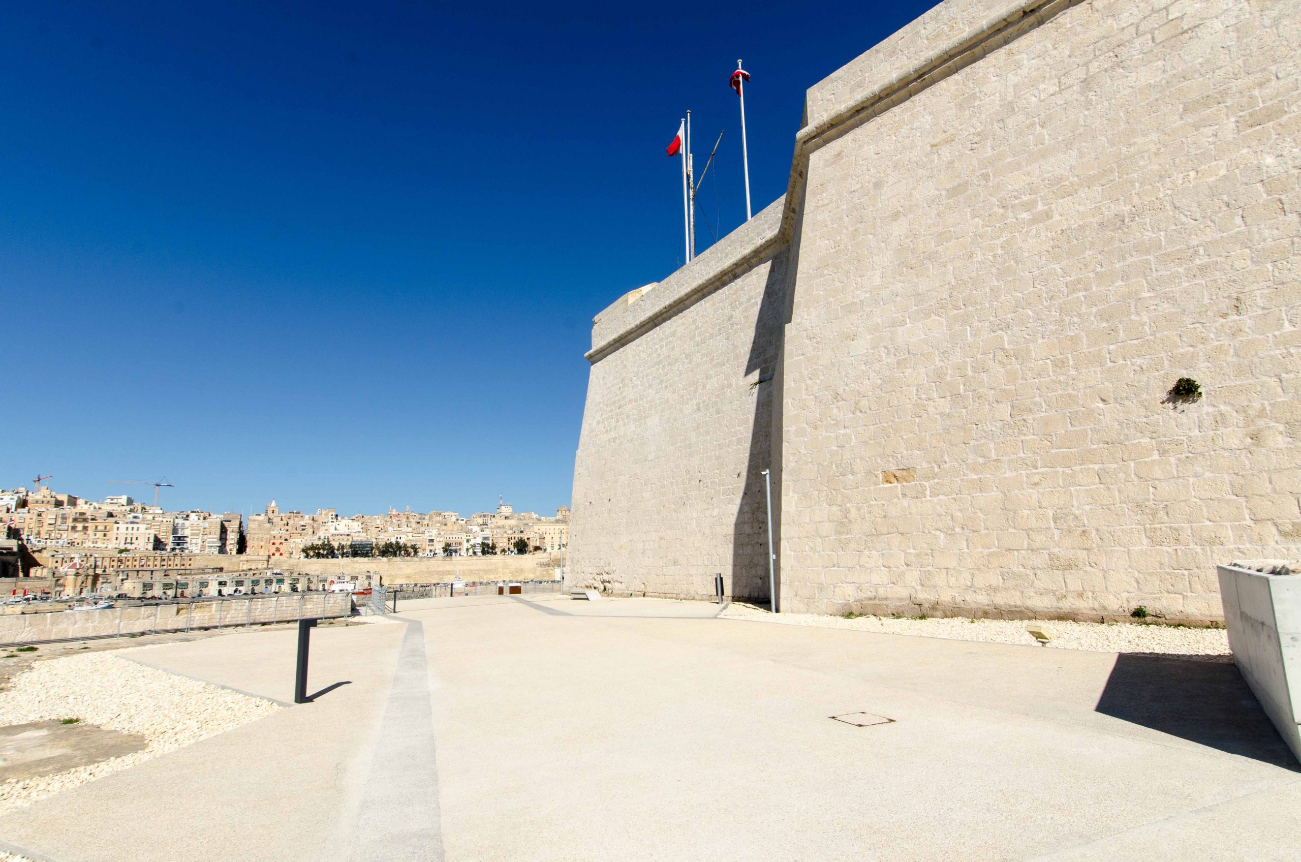 Grunenberg Bastion Valletta Side Fort St Angelo scaled